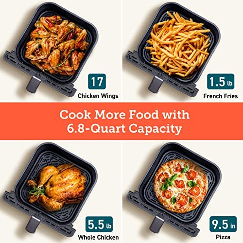 COSORI Air Fryer 6.8Qt, Dual Blaze with 360 ThermoIQ Tech - image 16