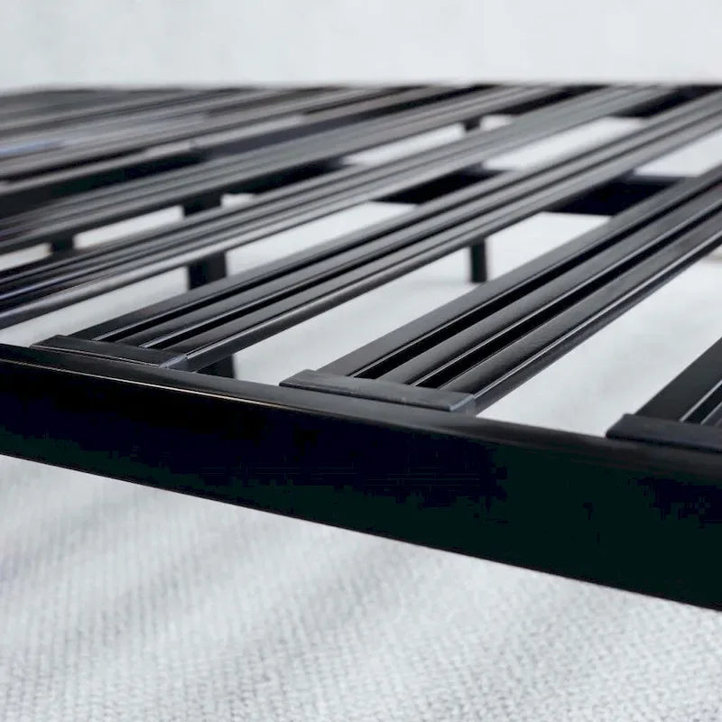 Sturdy King Metal Platform Bed Frame with Durable Slats - image 3