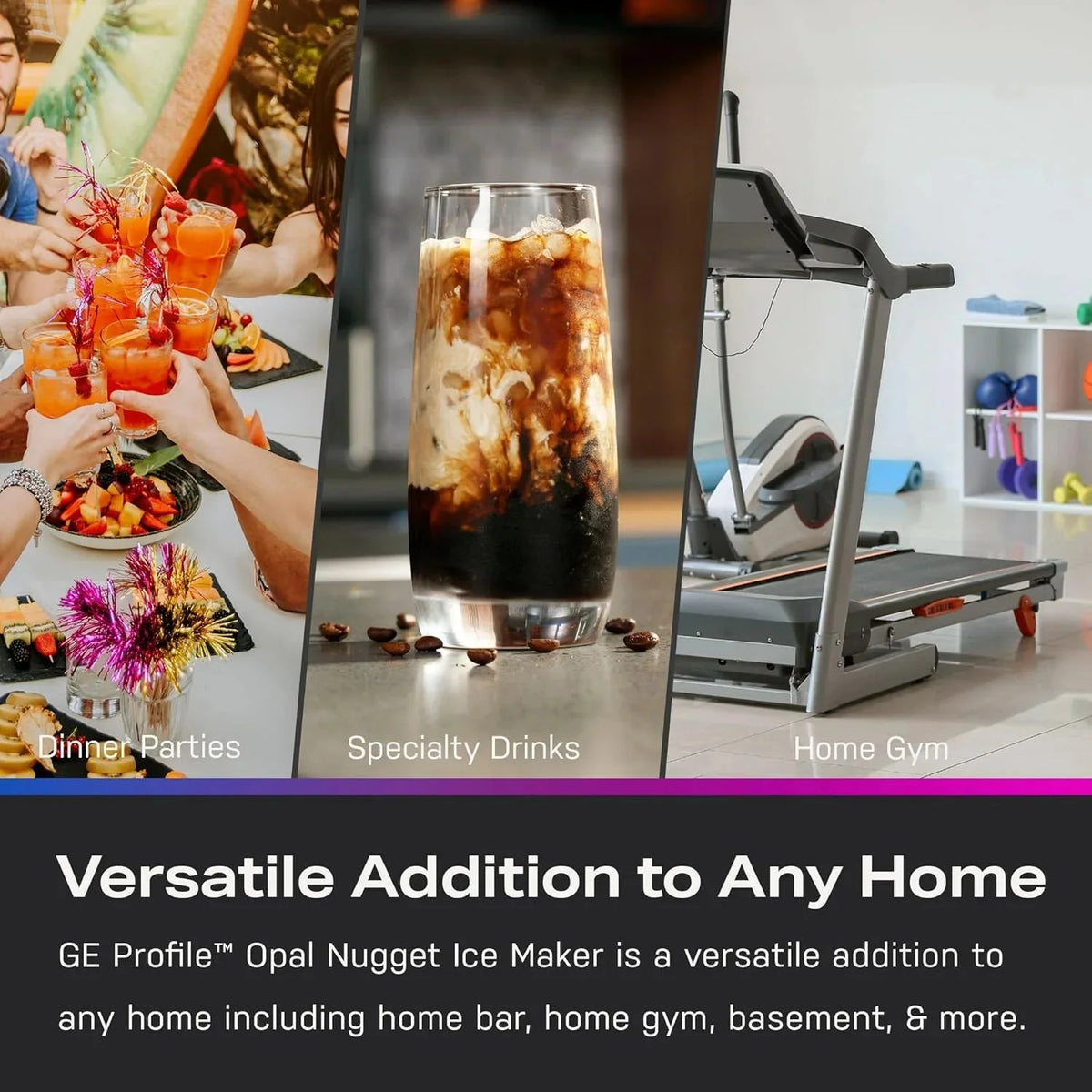 GE Profile Opal 2.0 with 0.75 Gallon Tank, Chewable Crunchable Countertop Nugget Ice Maker, Scoop included, 38 lbs in 24 hours, Pellet Ice Machine with WiFi & Smart Connected, Stainless Steel - image 18