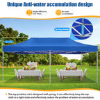 HOTEEL 10x15 Heavy Duty Canopy Tent ,Pop up Canopy for Parties Wedding,Commercial Easy up Gazebo with Roller Bag,UV 50+ &,White - image 53