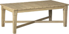 Signature Design by Ashley Clare View Coastal Outdoor Patio Eucalyptus Sofa with Cushions, Beige - image 54