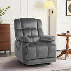 MCombo Heated Massage Electric Recliner Chair for Living Room - Fabric R6233 - image 1