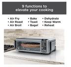 Ninja Foodi 9 in 1 Digital Air Fry Oven, Convection Oven, Toaster, Air Fryer with Flip Away Storage, Air Roast, Bake, Broil, Dehydrate, Reheat, Stainless Steel (102A) : Home & Kitchen - image 4