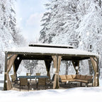 Calaro 19.5 Ft. W x 11 Ft. D Galvanized Steel Patio Gazebo - image 1