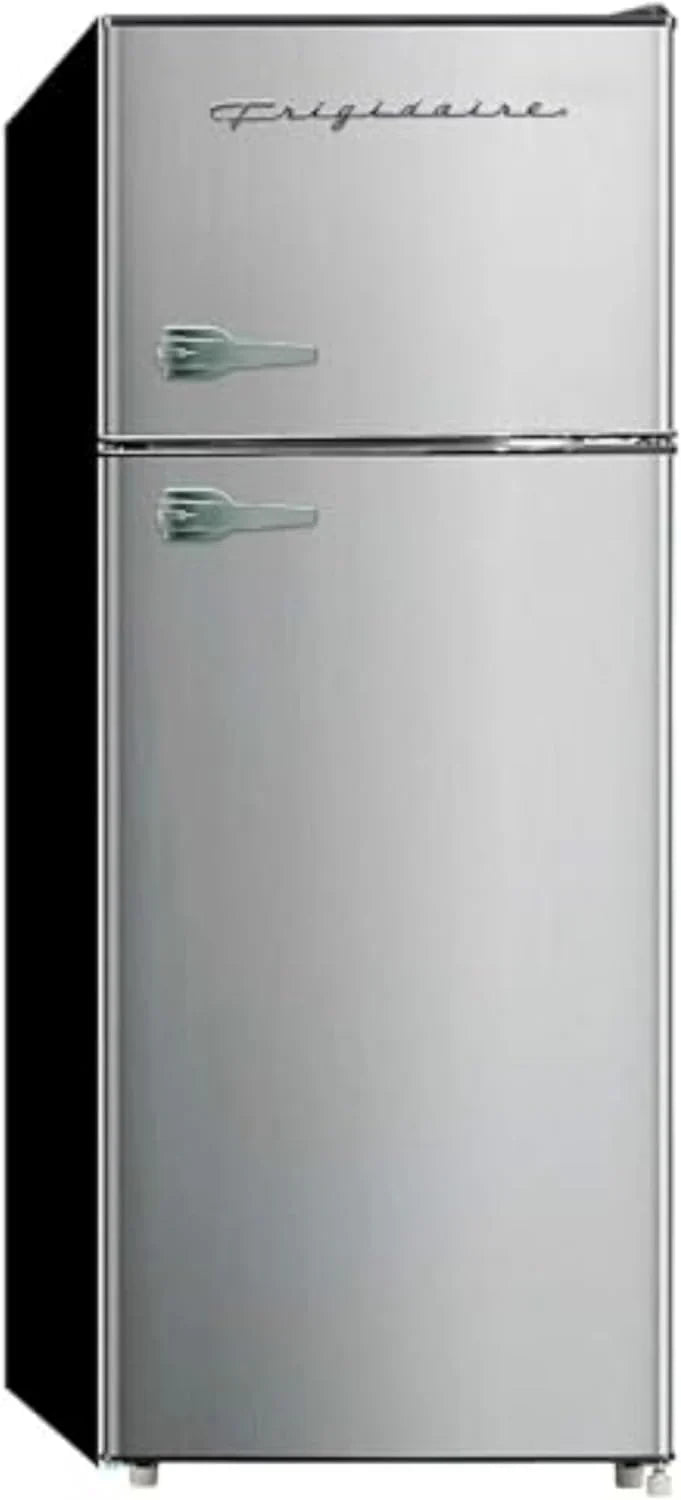 Frigidaire 2 Door Apartment Size Refrigerator Freezer Combo 7.5 cu ft Platinum Series Stainless - image 1