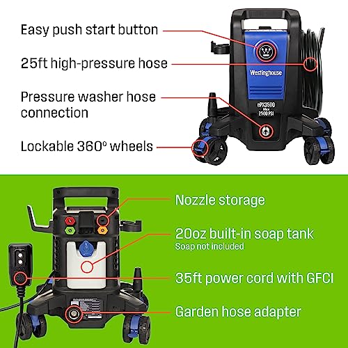 Westinghouse ePX3500 Electric Pressure Washer - image 4