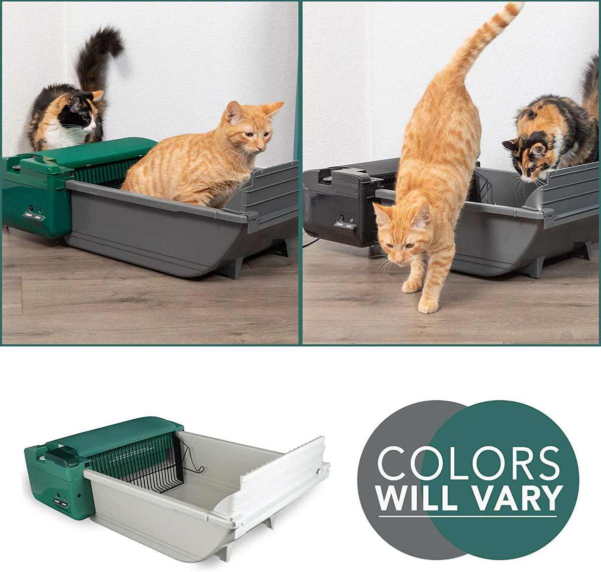 Pet Zone Smart Scoop Automatic Litter Box (Self Cleaning Litter Box, Cat Litter Box with No Expensive Refills) - image 4