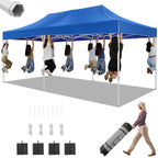 HOTEEL 10x15 Heavy Duty Canopy Tent ,Pop up Canopy for Parties Wedding,Commercial Easy up Gazebo with Roller Bag,UV 50+ &,White - image 51