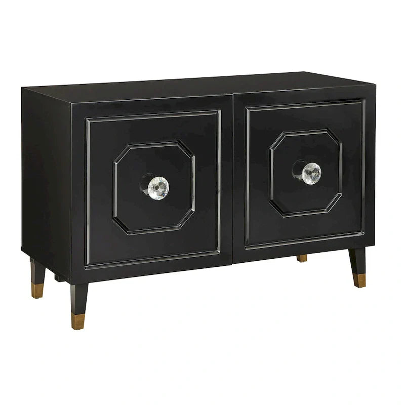 angelo:HOME Jaslene Glossy Glam Media Buffet Cabinet - image 16