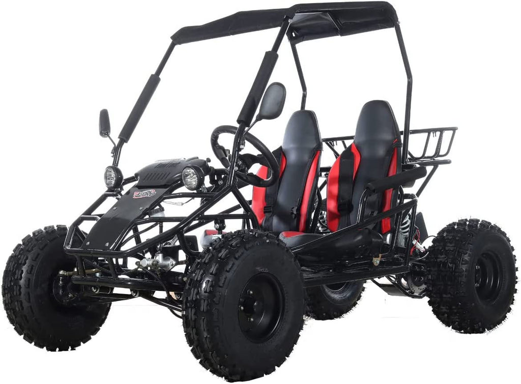 X-Pro New Rover 125cc Gas Powered Go Kart 3 Semi-Automatic Transmission w/Reverse Big 18"/19" Wheels - image 5