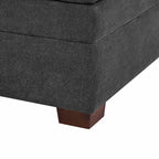 Thomasville Tisdale Fabric Sectional with Storage Ottoman - image 10