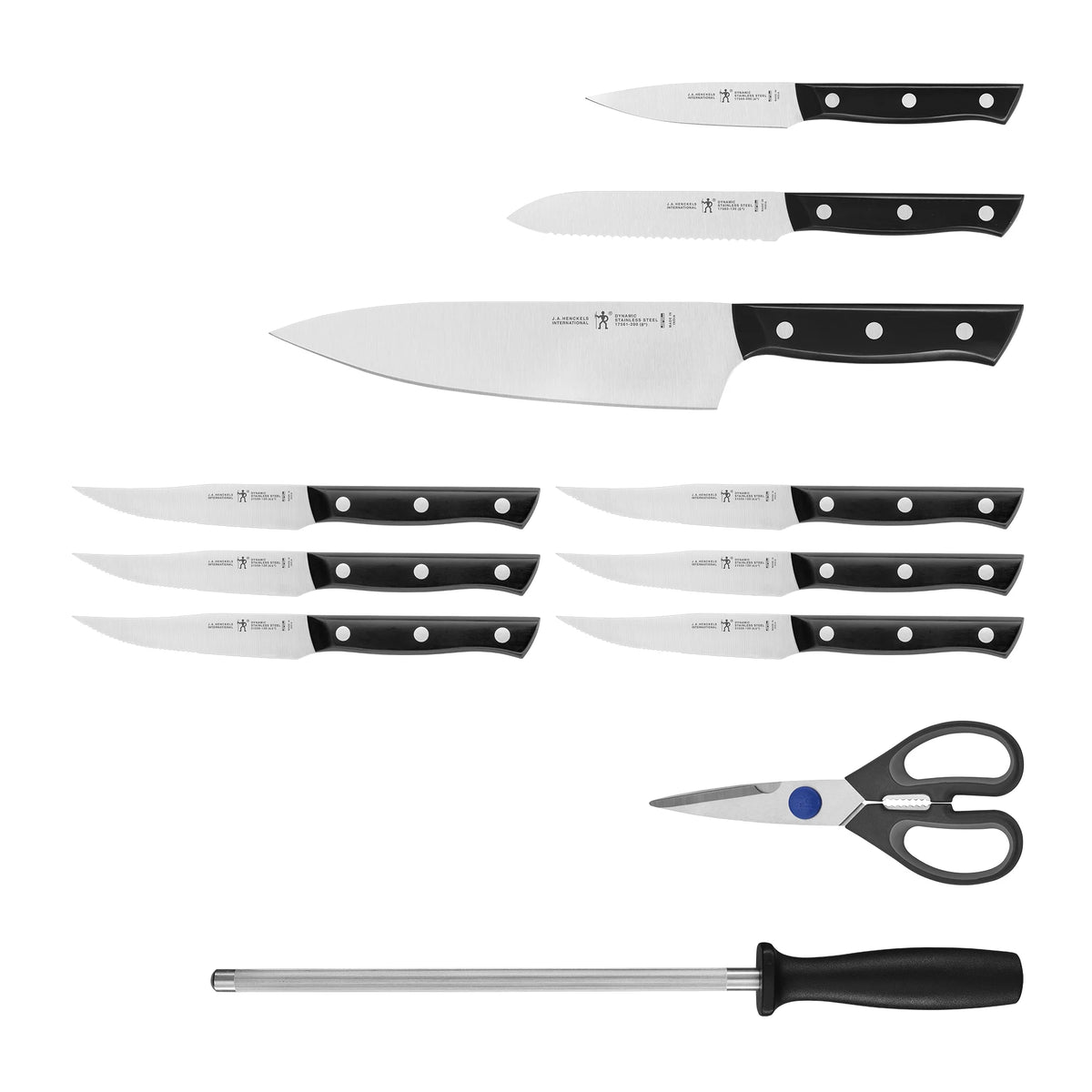Henckels Dynamic 12-Piece Knife Block Set - Natural - image 4