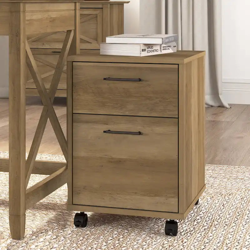 Bush Furniture Key West Mobile File Cabinet with 2 Drawers - image 21