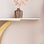 Contemporary Console Table with Elegant Design, Metal Frame, and Adjustable Foot Pads for Entryway - image 20