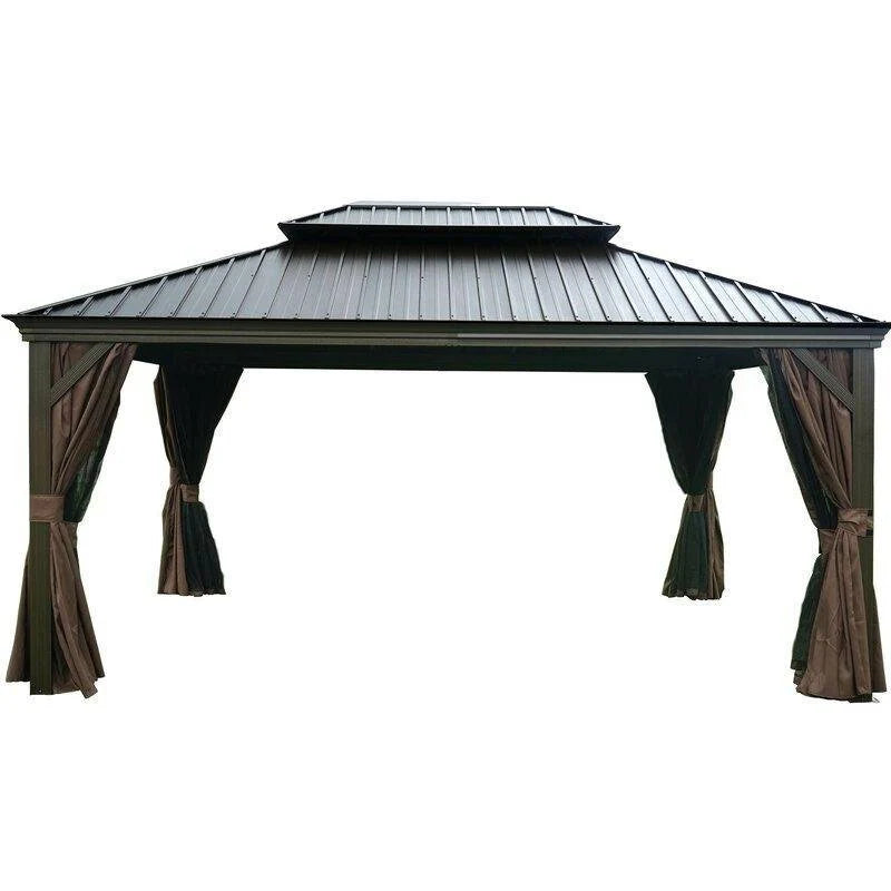 Alexander 16 Ft. W X 12 Ft. D Aluminum Patio Gazebo - image 3