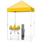 EAGLE PEAK 5x5 Pop up Canopy Tent Instant Outdoor Canopy Easy Set - up Straight Leg Folding Shelter（blue） - image 32