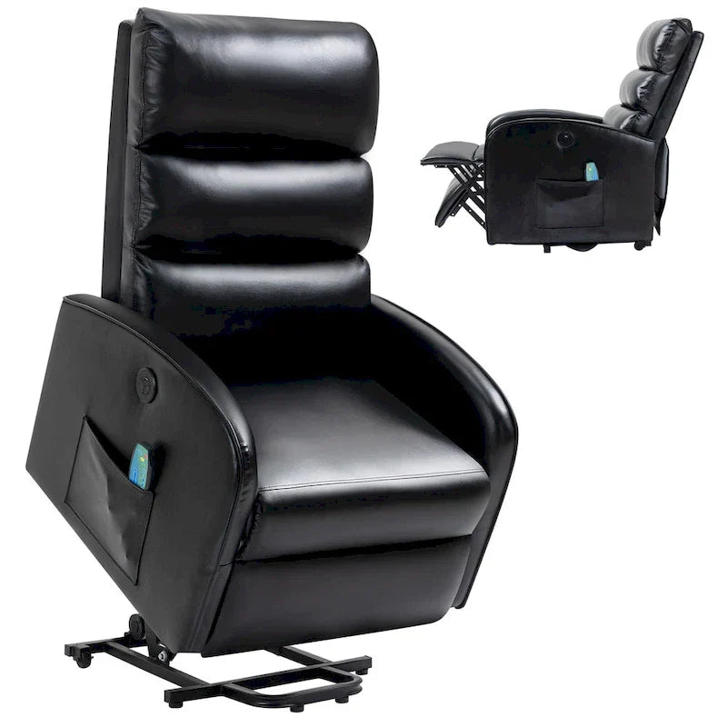 AVAWING Contemporary Electric Recliner with Power Lift and Massage Features - image 3