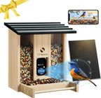 Feeder with Camera, Upgraded Smart Bird Feeder with Solar Powered, AI Identify for 10000 Plus Bird Species, Auto Capture Bird & Real-time Notifications, Ideal Gift for Bird Lovers - image 1