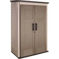 Rubbermaid garden shed, model 2025, 52 cubic feet (approx. 1.47 m3), weatherproof, lockable doors - image 1