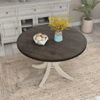 Joyfair Farmhouse 47-Inch White Wood Dining Table by Furniture of America - image 3