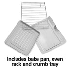 Hamilton Beach 4 Slice Stainless Steel Toaster Oven - image 5