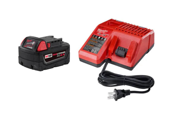 M18 FUEL 18-Volt Lithium-Ion Brushless .25 Gal. Cordless Jobsite Vacuum with 5.0 Ah Battery and Charger - image 2