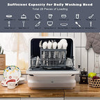 Portable Countertop Dishwasher with 7.5L Water Tank - image 6