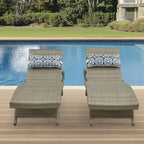 All Weather Wicker Chaise Lounge - Set of 2 - image 5