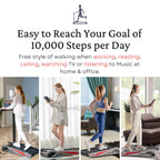 Egofit Walker Pro Smallest Under Desk Electric Walking Treadmill for Home 2.0HP 5° Incline - image 8