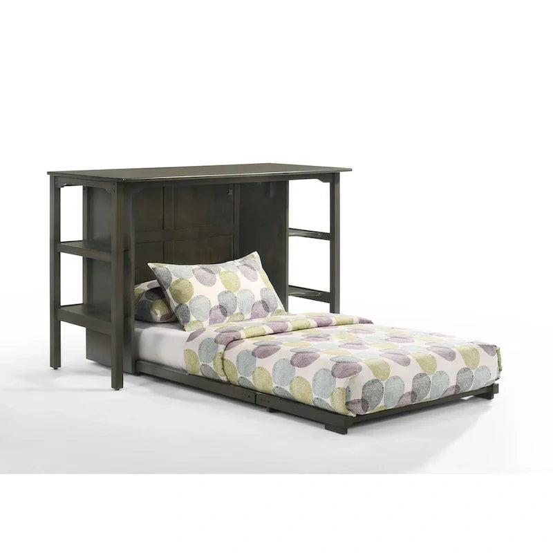 Siesta Murphy Bed Desk with Gel Memory Foam Mattress - image 7