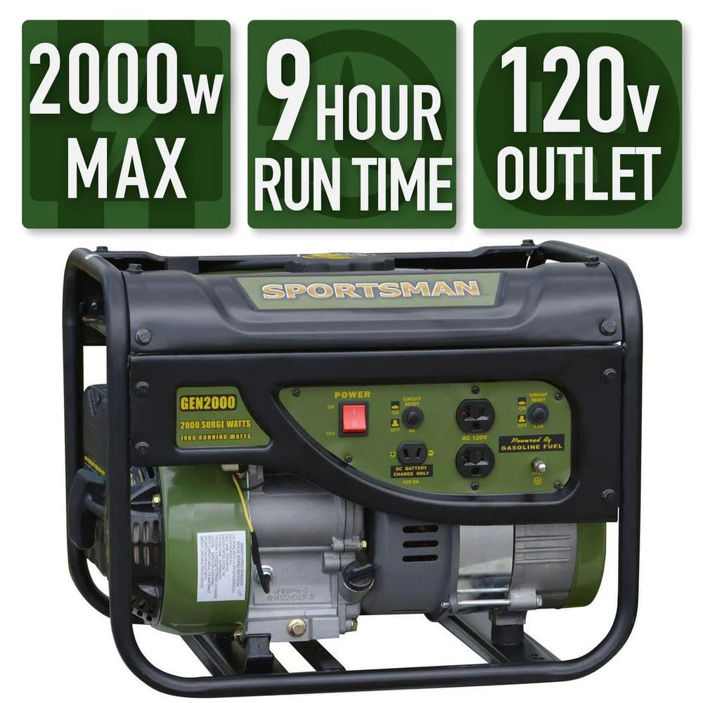 Sportsman Gasoline 2000W Portable Generator - image 4