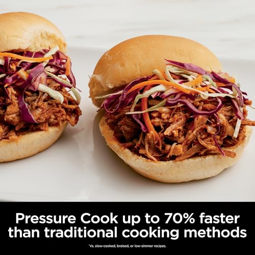 Ninja Foodi 10 in 1, 6.5 Quart Pro Pressure Cooker Air Fryer Multicooker, Precise Heating, Stainless (OS300): Home & Kitchen - image 5