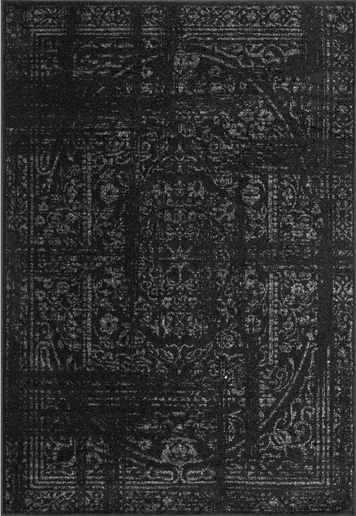 nuLOOM Vintage Arlena Black 3' x 5' Area Rug - image 1