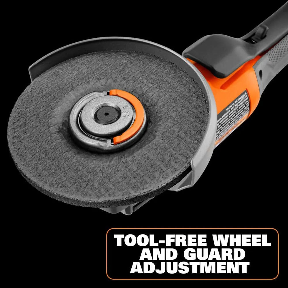 18V Brushless Cordless 4-1/2 in. Paddle Angle Grinder with (2) 4.0 Ah Batteries, Charger, and Bag -AC93044SBN - image 7