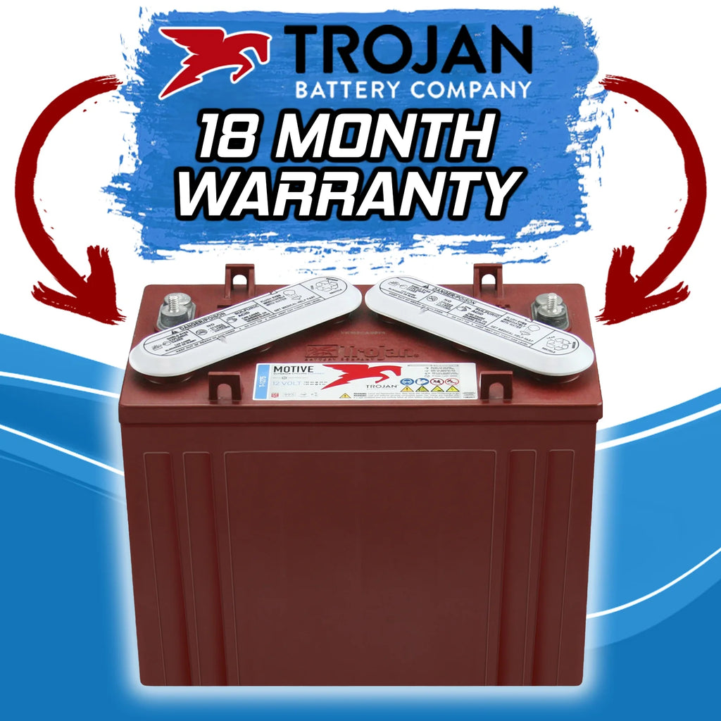 Trojan T - 1275 12V 150ah Flooded Lead Acid GC12 Deep Cycle Battery X6 - image 2
