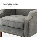 Set of 2 Lucretius Armchairs with Nailhead Trim by HULALA HOME - image 24
