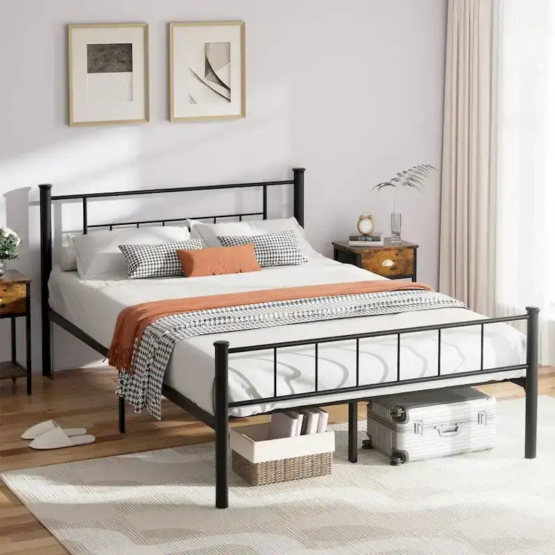 Futzca Bed Frame Featuring Headboard and Footboard - image 2