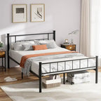 Futzca Bed Frame Featuring Headboard and Footboard - image 2
