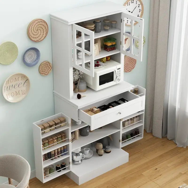 Spacious Kitchen Cabinet with Microwave Space - 30W x 69.3H - image 30