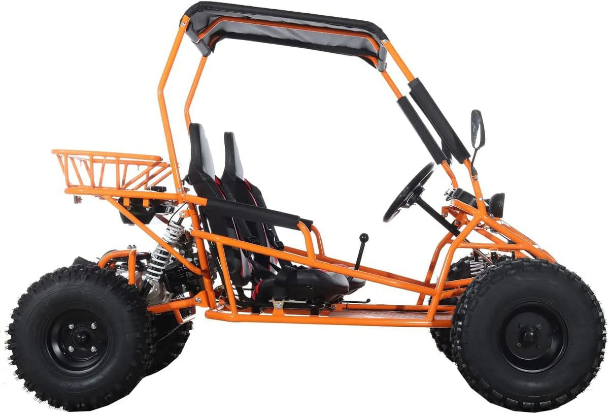 X-Pro New Rover 125cc Gas Powered Go Kart 3 Semi-Automatic Transmission w/Reverse Big 18"/19" Wheels - image 19