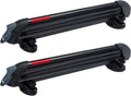 Yakima, PowderHound 6 Ski & Snowboard Mount, Fits Up to 6 Pairs of Skis or 4 Snowboards, Rides Quietly, Fits Most Roof Racks, Black - image 1