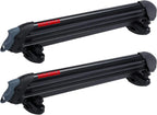 Yakima, PowderHound 6 Ski & Snowboard Mount, Fits Up to 6 Pairs of Skis or 4 Snowboards, Rides Quietly, Fits Most Roof Racks, Black - image 1