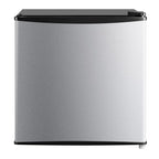 Mainstays 1.7 Cu. ft. Single Door Mini Refrigerator, Stainless Steel Look - image 1