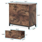 2-Drawer Lateral File Cabinet for Office Organization - image 22