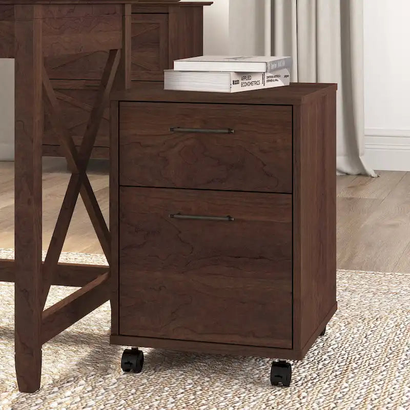 Bush Furniture Key West Mobile File Cabinet with 2 Drawers - image 49
