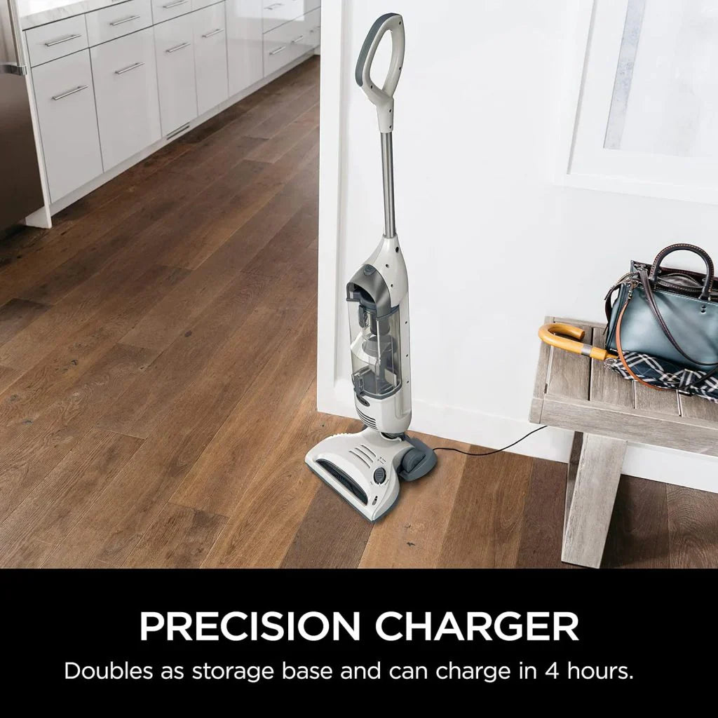 Shark SV1106 Navigator Freestyle Cordless Stick Vacuum, Lightweight, White/Grey, for Carpet & Pet Hair - image 4