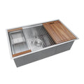 Ruvati RVH8300 Undermount 16 Gauge 32" Kitchen Sink Single Bowl Stainless Steel - image 1