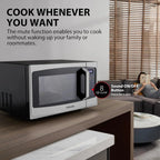 TOSHIBA 4-in-1 ML-EC42P(SS) Countertop Microwave Oven, Smart Sensor, Convection, Air Fryer Combo, Mute Function, Position Memory 13.6" Turntable, 1.5 Cu Ft, 1000W, Silver - image 14