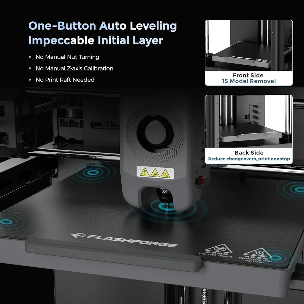 Adventurer 5M 3D printer with fully automatic leveling - image 3