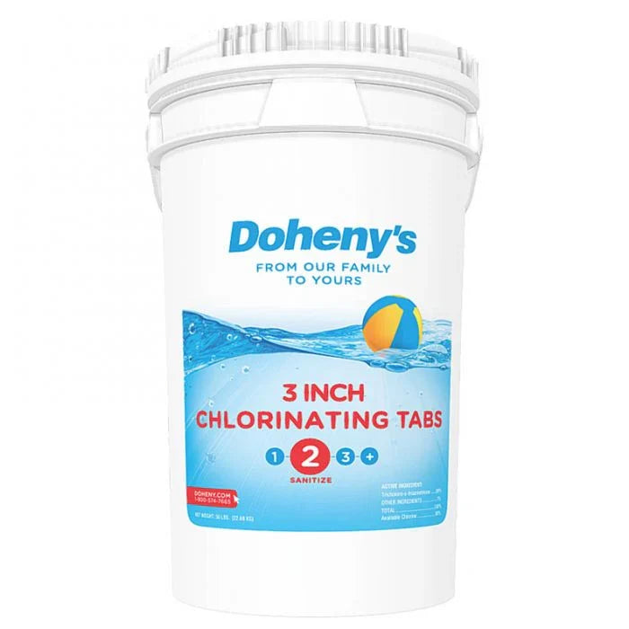 Doheny's 3 in Chlorine Tabs, 50 lb - image 1
